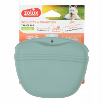 ZOLUX treat pouch for dog - green