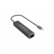 Conceptronic ABBY14B 2.5G Ethernet USB 3.2 Gen 1 Adapter with USB Hub, 2.5GbE, USB-A x 2, USB-C x 2