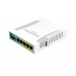 Mikrotik hEX PoE wired router White Mikrotik hEX PoE wired router White