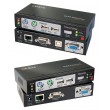 Lindy 300m CAT5 KVM Extender Combo, USB and VGA