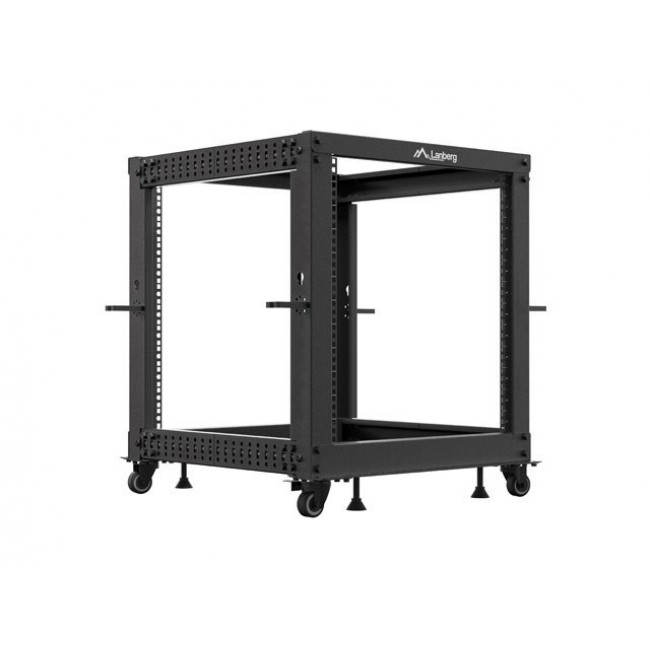 Lanberg OR01-6112-B rack cabinet 12U Freestanding rack Black
