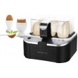 Emerio EB-123177.1 egg cooker 6 egg(s) Black, Transparent