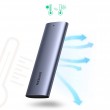 Ugreen M.2 B-Key SATA 3.0 hard drive enclosure 5Gbps grey + USB Type-C cable (CM400)