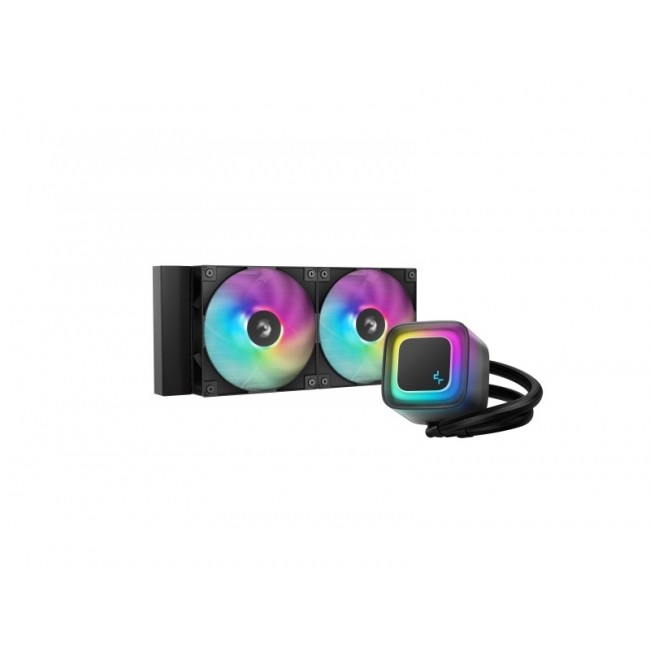 DeepCool LE240 V2 Processor All-in-one liquid cooler 12 cm Black DeepCool LE240 V2 Processor All-in-one liquid cooler 12 cm Black