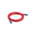 LANBERG PATCHCORD S/FTP CAT.6A 0.5M RED LSZH LANBERG PATCHCORD S/FTP CAT.6A 0.5M RED LSZH