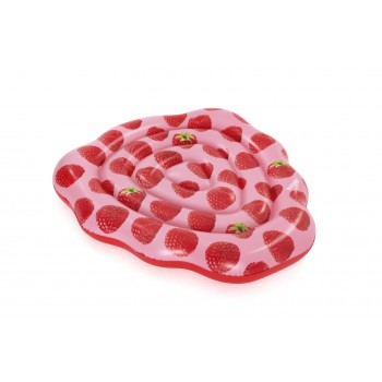 Air mattress 165x151cm raspberry pattern B43396 BESTWAY