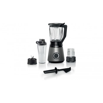 Bosch Serie 4 MMB6177S blender 1.5 L Tabletop blender 1200 W Black, Silver