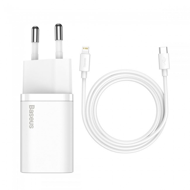 Baseus TZCCSUP-B02 mobile device charger Universal White AC Fast charging Indoor Baseus TZCCSUP-B02 mobile device charger Universal White AC Fast charging Indoor