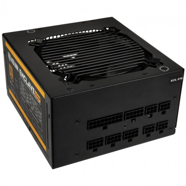 Kolink Enclave power supply unit 700 W 20+4 pin ATX ATX Black Kolink Enclave power supply unit 700 W 20+4 pin ATX ATX Black
