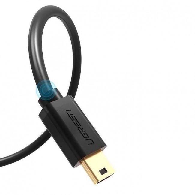 Ugreen USB cable - mini USB 480 Mbps 2m US132 (black)