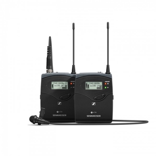 Sennheiser EW 112P G4-B - Wireless camera set, band 626-668 MHz Sennheiser EW 112P G4-B - Wireless camera set, band 626-668 MHz