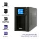 Qoltec 53042 Uninterruptible Power Supply | On-line | Pure Sine Wave | 1kVA | 800W | LCD Qoltec 53042 Uninterruptible Power Supply | On-line | Pure Sine Wave | 1kVA | 800W | LCD