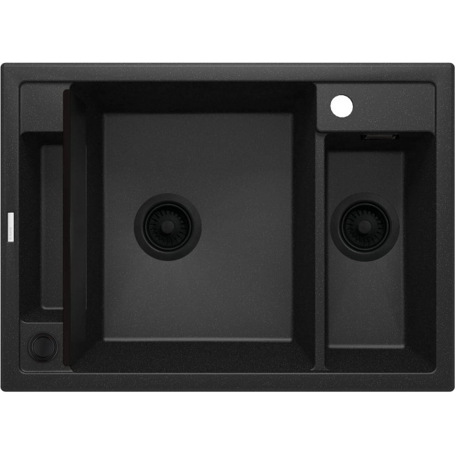 Magnetic granite sink 1.5-bowl