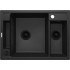 Magnetic granite sink 1.5-bowl