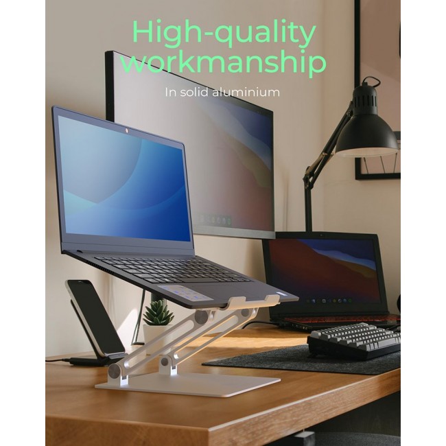 ICY BOX IB-NH300 Laptop stand Silver 43.2 cm (17 ICY BOX IB-NH300 Laptop stand Silver 43.2 cm (17