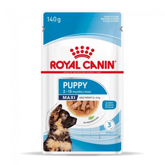 ROYAL CANIN Maxi Puppy SHN - wet dog food - 10x140g ROYAL CANIN Maxi Puppy SHN - wet dog food - 10x140g