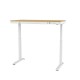 Activejet desk with electric height adjustment 140x70 ET119W-C white/oak