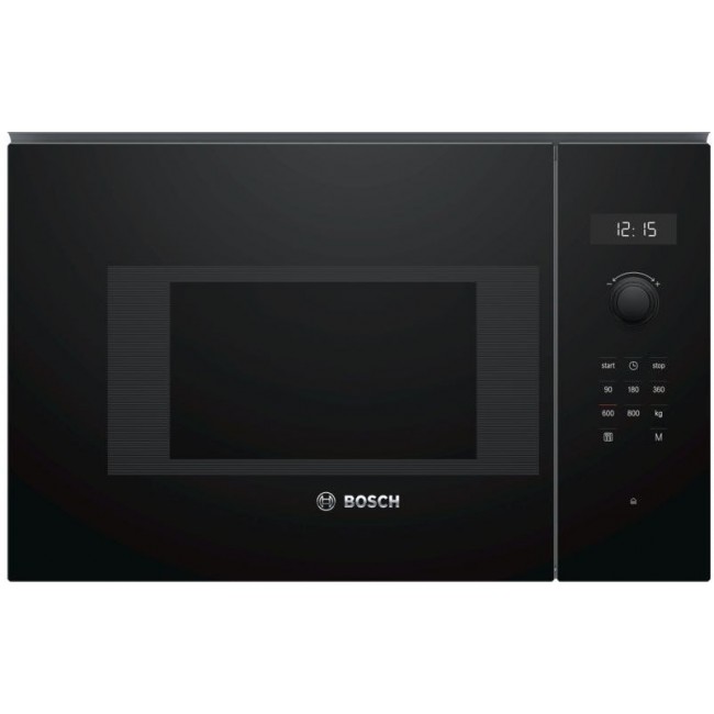 Bosch Serie 6 BFL524MB0 microwave Black Solo microwave Built-in 20 L 800 W