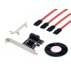 Conceptronic EMRICK 4-Port SATA PCIe Adapter with SATA Cables