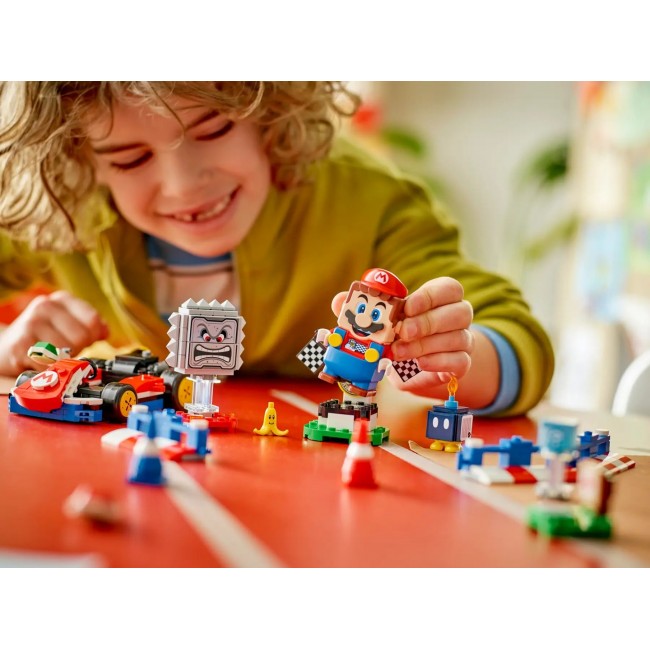 LEGO SUPER MARIO 72043 Mario Kart - Interactive LEGO Mario and Standard Kart
