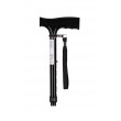 Folding walking stick ACTIONMED black