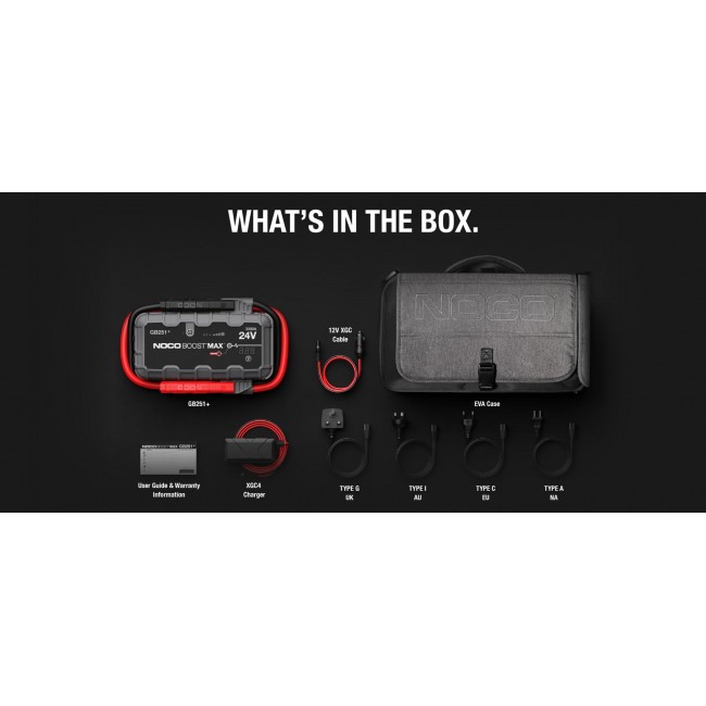 GB251 Boost Max 24V 3000A Jump Starter GB251 Boost Max 24V 3000A Jump Starter