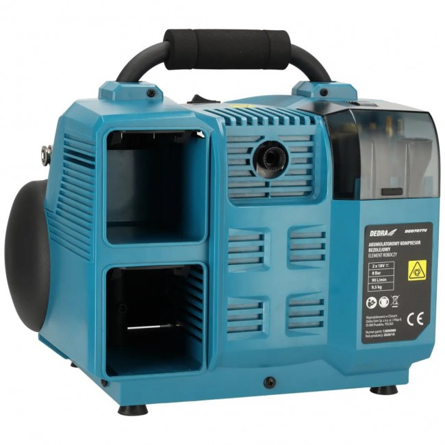 Cordless air compressor 6L 2*18V SAS