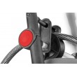 Garden hose reel, metal, for up to 60m of 1/2