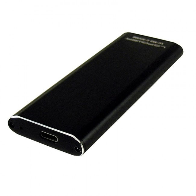 LC-Power LC-M2-C-NVME storage drive enclosure SSD enclosure Black M.2