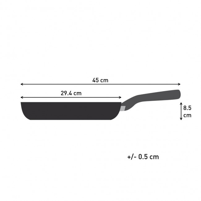 Tefal B8660634 frying pan Round
