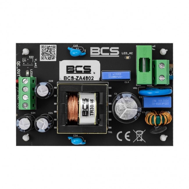 BCS BCS-ZA4802 power supply unit 90 W Black BCS BCS-ZA4802 power supply unit 90 W Black