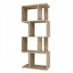 Bookcase FIESTA 4P 59.5x30x140 cm, sonoma oak