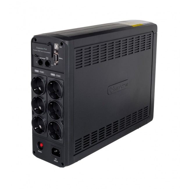 CyberPower CP1600EPFCLCD uninterruptible power supply (UPS) Line-Interactive 1.6 kVA 1000 W 6 AC outlet(s) CyberPower CP1600EPFCLCD uninterruptible power supply (UPS) Line-Interactive 1.6 kVA 1000 W 6 AC outlet(s)