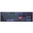 Ducky One 3 Cosmic Blue Gaming Keyboard, RGB LED - MX-Speed-Silver (US)