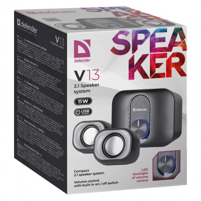 PC SPEAKERS DEFENDER V13 2.1 11W USB PC SPEAKERS DEFENDER V13 2.1 11W USB