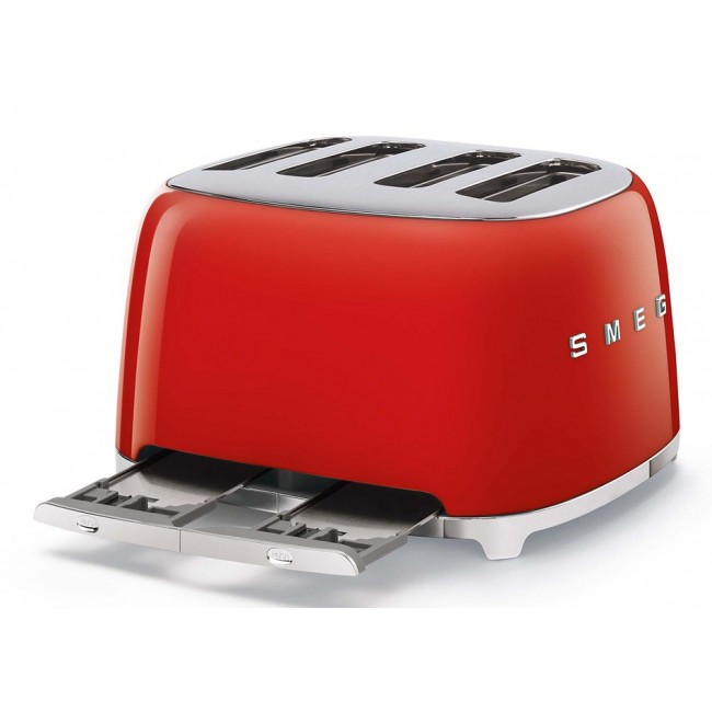 Smeg 50's Style Toaster TSF03RDEU Red Smeg 50's Style Toaster TSF03RDEU Red