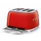 Smeg 50's Style Toaster TSF03RDEU Red Smeg 50's Style Toaster TSF03RDEU Red