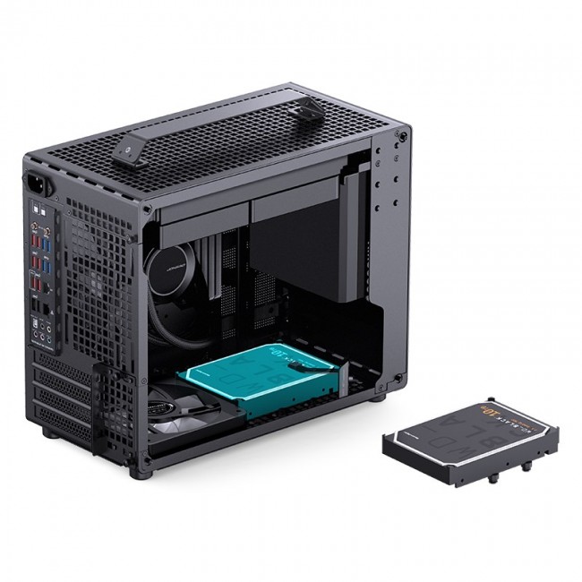 Jonsplus MATX Handle Case Z20 - black Jonsplus MATX Handle Case Z20 - black