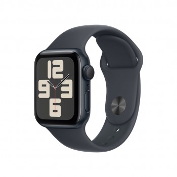Watch Apple Watch SE (2024) GPS 40mm Midnight Aluminium Case with Sport Band M/L - Midnight
