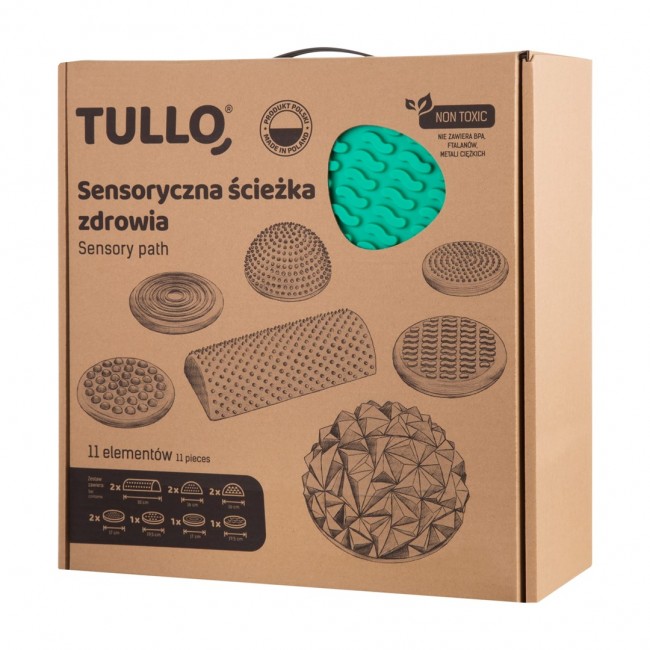 TULLO Fizjo sensory path 11 pcs TULLO Fizjo sensory path 11 pcs