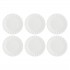 Set of 6 Ducale Dinner Plates - White, 26.5 cm