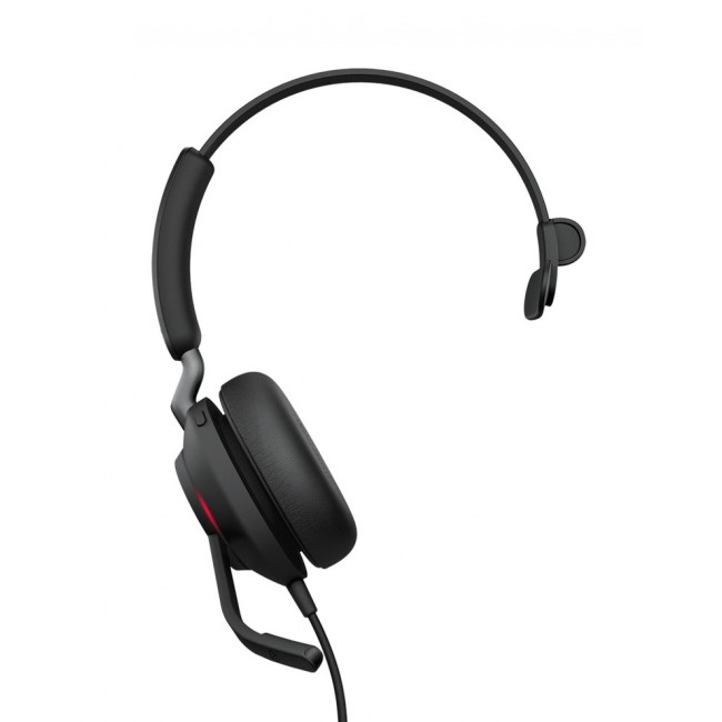 Jabra Evolve2 40 SE Headset Wired Head-band Office/Call center USB Type-C / USB Type-A Black