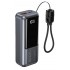 Gembird PB10-PD20-LCD-02 Compact fast charging power bank with LCD display, 20W, 10000 mAh, spacegrey