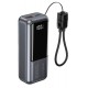 Gembird PB10-PD20-LCD-02 Compact fast charging power bank with LCD display, 20W, 10000 mAh, spacegrey