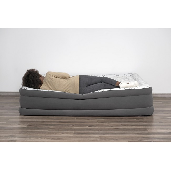 Bestway Tritech Queen Air Mattress with Built-in USB Pump 2.03 m x 1.52 m x 36 cm Bestway Tritech Queen Air Mattress with Built-in USB Pump 2.03 m x 1.52 m x 36 cm