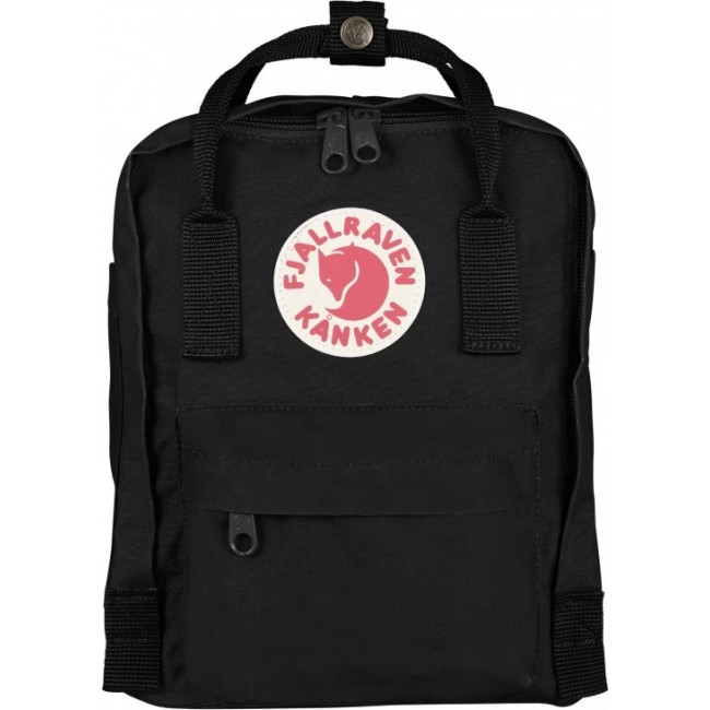Fj llr ven K nken Mini backpack Black Vinylon