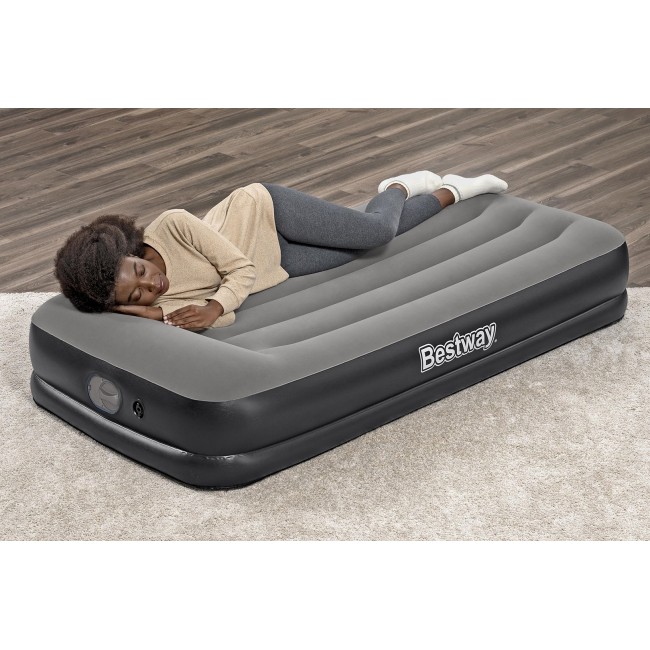 Bestway Tritech Twin Air Mattress with Built-in USB Pump 1.91 m x 97 cm x 36 cm