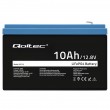 Qoltec 53713 LiFePO4 lithium iron phosphate battery | 12.8V | 10Ah | 1280Wh | BMS Qoltec 53713 LiFePO4 lithium iron phosphate battery | 12.8V | 10Ah | 1280Wh | BMS