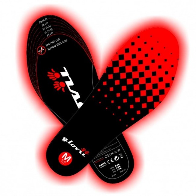 Glovii GW2M shoe insole Unisex All Black Glovii GW2M shoe insole Unisex All Black