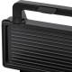 Adler AD 3073 Sandwich toaster Silver - Black